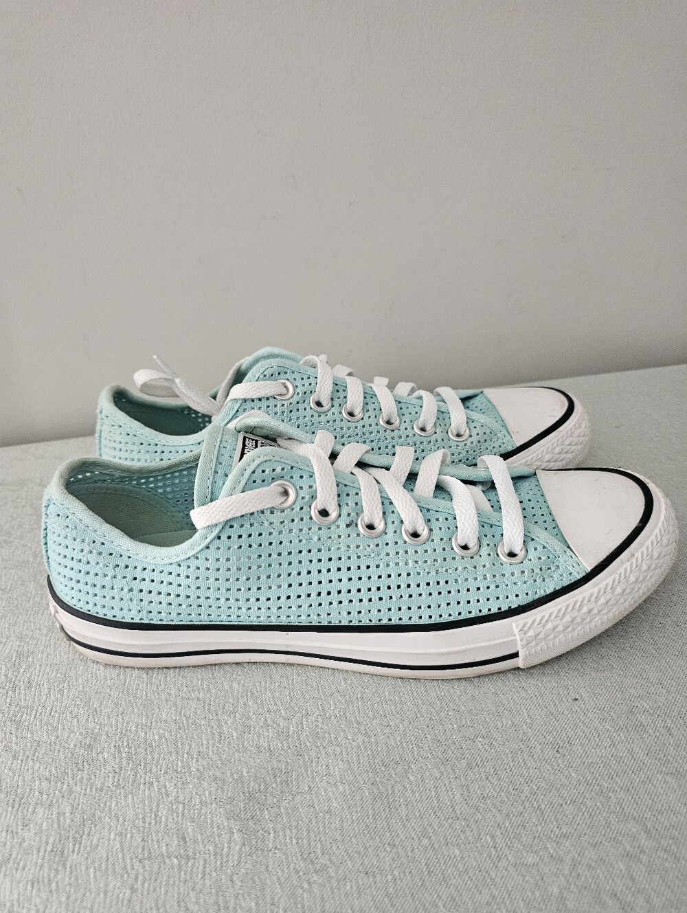 CONVERSE All Star Ox Perforated Low Pool Blue Sneakers
